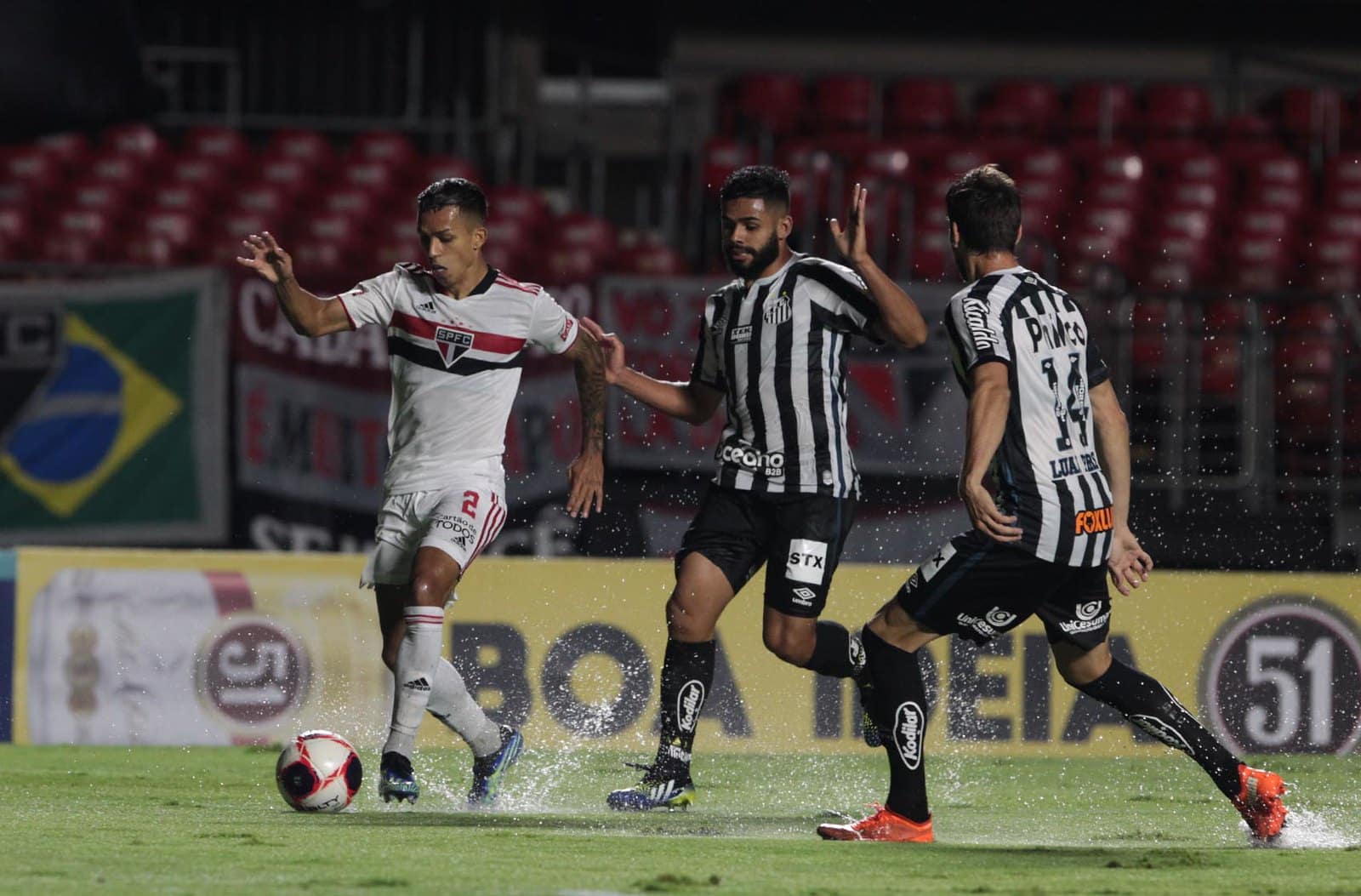 Santos x São Paulo desfalques escalações e onde assistir