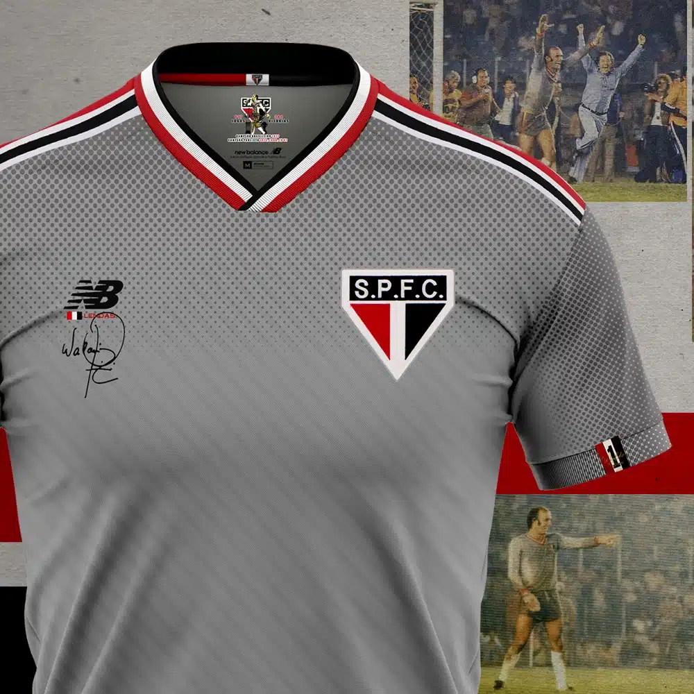 Camisa Do S O Paulo Em Homenagem A Waldir Peres